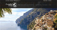 Desktop Screenshot of essentialeuropetravel.com